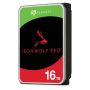 Seagate IronWolf Pro ST16000NT001 - Disco rígido - 16 TB - interna - 3.5'' - SATA 6Gb s - 7200 rpm - buffer 256 MB