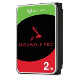 Seagate IronWolf Pro ST2000NT001 - Disco rígido - 2 TB - interna - 3.5'' - SATA 6Gb s - 7200 rpm - buffer 256 MB