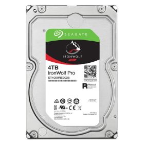 Seagate IronWolf Pro ST4000NT001 - Disco rígido - 4 TB - interna - 3.5'' - SATA 6Gb s - 7200 rpm - buffer 256 MB