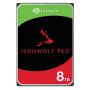 Seagate IronWolf Pro ST8000NT001 - Disco rígido - 8 TB - interna - 3.5'' - SATA 6Gb s - 7200 rpm - buffer 256 MB
