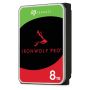 Seagate IronWolf Pro ST8000NT001 - Disco rígido - 8 TB - interna - 3.5'' - SATA 6Gb s - 7200 rpm - buffer 256 MB