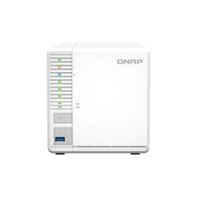 QNAP TS-364 - Servidor NAS - 3 baias - SATA 6Gb s - RAID (expansão de disco rígido) 5 - RAM 8 GB - 2.5 Gigabit Ethernet