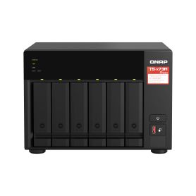 QNAP TS-673A - Servidor NAS - 6 baias - SATA 6Gb s - RAM 8 GB - Gigabit Ethernet   2.5 Gigabit Ethernet