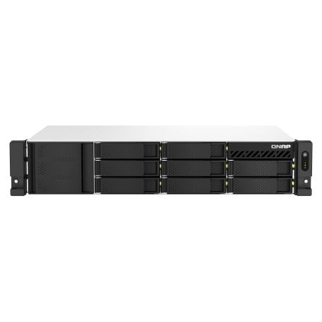 QNAP TS-873AeU-RP - Servidor NAS - 8 baias - montável em bastidor - SATA 6Gb s - RAM 4 GB - 2.5 Gigabit Ethernet - 2U