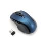 Kensington Pro Fit Mid-Size - Rato - para direita - óptico - sem fios - 2.4 GHz - receptor sem fio USB - sáfira azul