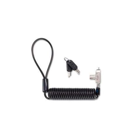 Kensington Slim N17 2.0 Portable Keyed Laptop Lock for Wedge Shaped Slots - Trancamento do cabo de segurança - 1.83 m