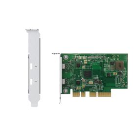 QNAP QXP-T32P - Adaptador Thunderbolt - PCIe 3.0 x4 baixo perfil - Thunderbolt 3 x 2 - para QNAP TVS-h1288X, TVS-H1688X