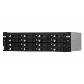 QNAP TL-R1620Sdc - Matriz de disco rígido - 16 baias (SATA-600   SAS-3) - SAS 12Gb s (externo) - montável em bastidor - 3U