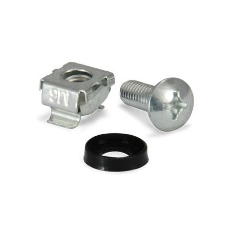 Equip 19'' mounting set 50 sets screw   nut   washer M6 - 922493