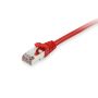Equip Patch Cable Cat.6 S FTP HF red 1,0m - 605520