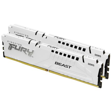 Kingston ValueRAM 64GB 5600MT s DDR5 CL40 DIMM (Kit of 2) FURY Beast White XMP - KF556C40BWK2-64