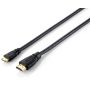 Equip HighSpeed HDMI to miniHDMI Adapter Cable, M M 2,0m, black - 119307