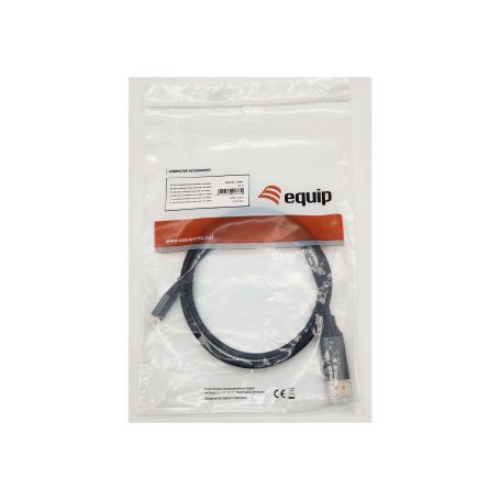 Equip USB-C to DisplayPort Cable, M M, 1.0m, 8K 60Hz, Aluminum Shell - 133421