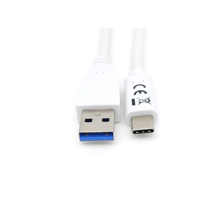 Equip USB 3.2 Gen 1 C to A Cable , M M , 2.0m, 5G transfer, 3A , White - 128364