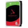 Seagate IronWolf ST8000VN002 - Disco rígido - 8 TB - interna - 3.5'' - SATA 6Gb s - buffer 256 MB
