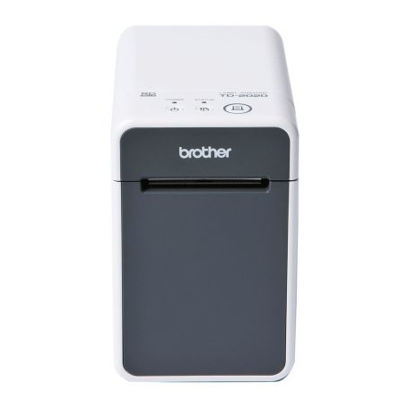 Brother TD-2020A - Impressora de etiquetas e talões, Largura de fita até 63 mm - Velocidade 152,4 mm seg. - 203ppp