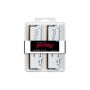 Kingston ValueRAM 128GB 5200MT s DDR5 CL40 DIMM (Kit of 4) FURY Beast White RGB XMP - KF552C40BWAK4-128