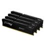 Kingston ValueRAM 64GB 5200MT s DDR5 CL40 DIMM (Kit of 4) FURY Beast Black XMP - KF552C40BBK4-64