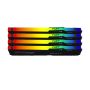 Kingston ValueRAM 64GB 5200MT s DDR5 CL40 DIMM (Kit of 4) FURY Beast RGB XMP - KF552C40BBAK4-64