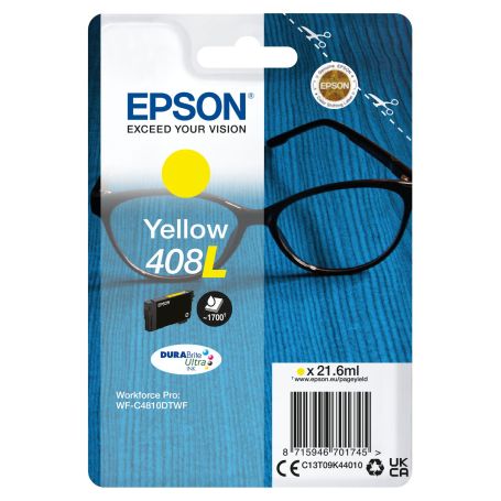 Epson 408L Conjunto individual amarelo DURABrite Ultra Óculos - C13T09K44010