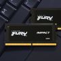 Kingston ValueRAM 32GB 6000MT s DDR5 CL38 SODIMM (Kit of 2) FURY Impact XMP - KF560S38IBK2-32