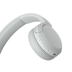 Sony WH-CH520W - Auscultadores Bluetooth, até 50h de autonomia, com carregamento rápido - WHCH520W