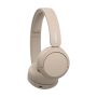 Sony WH-CH520C - Auscultadores Bluetooth, até 50h de autonomia, com carregamento rápido, DSEE, ligação multiponto