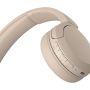 Sony WH-CH520C - Auscultadores Bluetooth, até 50h de autonomia, com carregamento rápido, DSEE, ligação multiponto