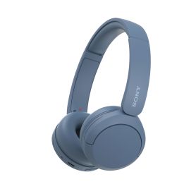 Sony WH-CH520L - Auscultadores Bluetooth, até 50h de autonomia, com carregamento rápido (3min carga  1,5h reprodução), DSEE