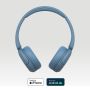 Sony WH-CH520L - Auscultadores Bluetooth, até 50h de autonomia, com carregamento rápido (3min carga  1,5h reprodução), DSEE