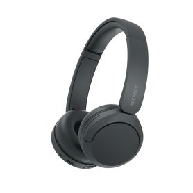 Sony WH-CH520B - Auscultadores Bluetooth, até 50h de autonomia, com carregamento rápido, DSEE, ligação multiponto - WHCH520B