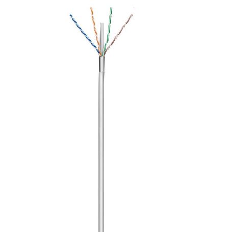 EWENT Bobine de Instalação Cat 6 F UTP AWG23 1 CCA 305mt. SOLID Jacket PVC cinza - IM1220