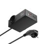 EWENT Estação de Carregamento USB GaN de 65W com 2 tomadas adicionais  - EW3992