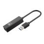 Ewent Adaptador USB-A 3.2 Gen1 para Gigabit Ethern Lan - preto  - EW1017