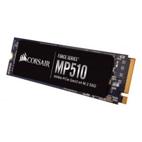 Corsair SSD ForceMP510 series NVMe M.2 240GB. Up to 3,100MB/s Sequential Read, Up to 1,050MB/s Sequential Write