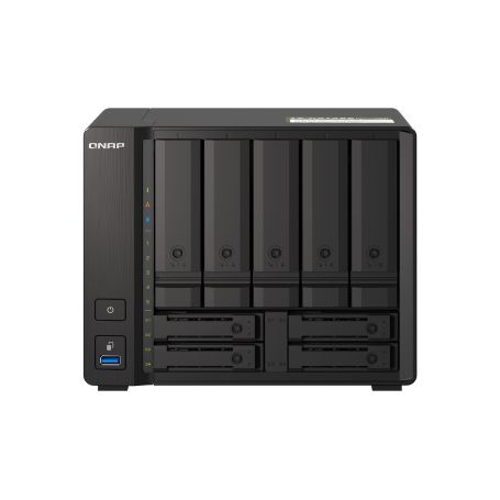 QNAP TS-H973AX-32G - Servidor NAS - 9 baias - SATA 6Gb s - RAM 32 GB - 2.5 Gigabit Ethernet   10 Gigabit Ethernet