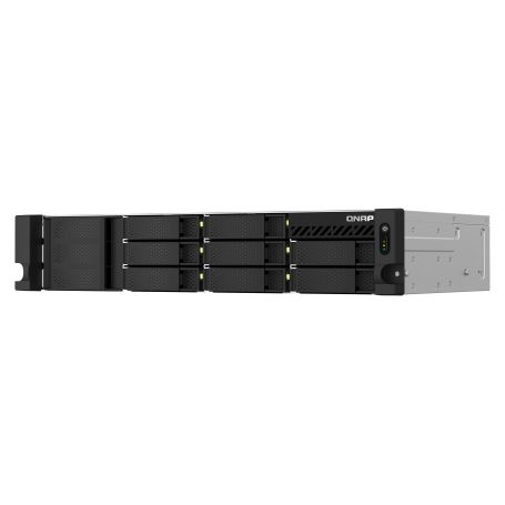 QNAP TS-873AeU - Servidor NAS - 8 baias - montável em bastidor - SATA 6Gb s - RAM 4 GB - 2.5 Gigabit Ethernet - 2U