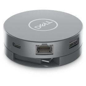 Dell 6-in-1 Multiport Adapter DA305 - Estação de engate - USB-C - HDMI, DP, USB-C - GigE