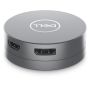 Dell 6-in-1 Multiport Adapter DA305 - Estação de engate - USB-C - HDMI, DP, USB-C - GigE