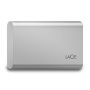 LaCie Portable SSD STKS500400 - SSD - 500 GB - externa (portátil) - USB (USB C conector) - cinzento escovado