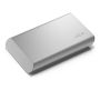 LaCie Portable SSD STKS500400 - SSD - 500 GB - externa (portátil) - USB (USB C conector) - cinzento escovado