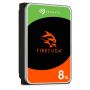 Seagate FireCuda ST8000DXA01 - Disco rígido - 8 TB - interna - 3.5'' - SATA 6Gb s - 7200 rpm - buffer 256 MB