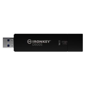 Kingston 16GB IronKey D500S FIPS 140-3 Lvl 3 (Pending) AES-256  - IKD500S 16GB