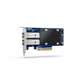 Dual-port SFP+ 10GbE network expansion card, low-profile form factor, PCIe Gen3 x8