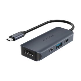 Targus Hyper HyperDrive EcoSmart Gen.2 Universal USB-C 4-in-1 Hub w 100 W PD Power Pass-thru  - HD4001GL