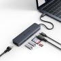 Targus Hyper HyperDrive EcoSmart Gen.2 Universal USB-C 7-in-1 Hub w 100 W PD Power Pass-thru  - HD4003GL
