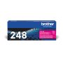 Brother Toner Magenta, Duração estimada 1.000 páginas segundo ISO IEC19798  - TN248M