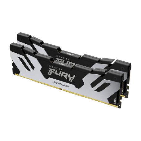Kingston ValueRAM 96GB 6400MT s DDR5 CL32 DIMM (Kit of 2) FURY Renegade Silver XMP  - KF564C32RSK2-96
