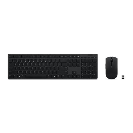 Lenovo Professional Wireless Rechargeable Combo Keyboard and Mouse - Portuguese - 4X31K03957