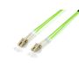 Equip Fiber Optic Patch Cord HF LC LC 50 125u, OM5, 1m  - 255711